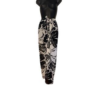 Victoria’s Secret Adjustable Sheer Floral Print Beach Cover up Pants